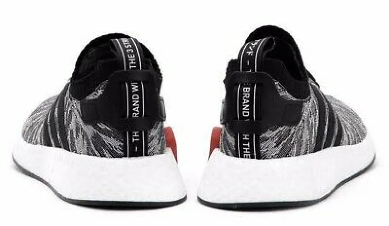 adidas NMD R2 PK - Black/Grey/White