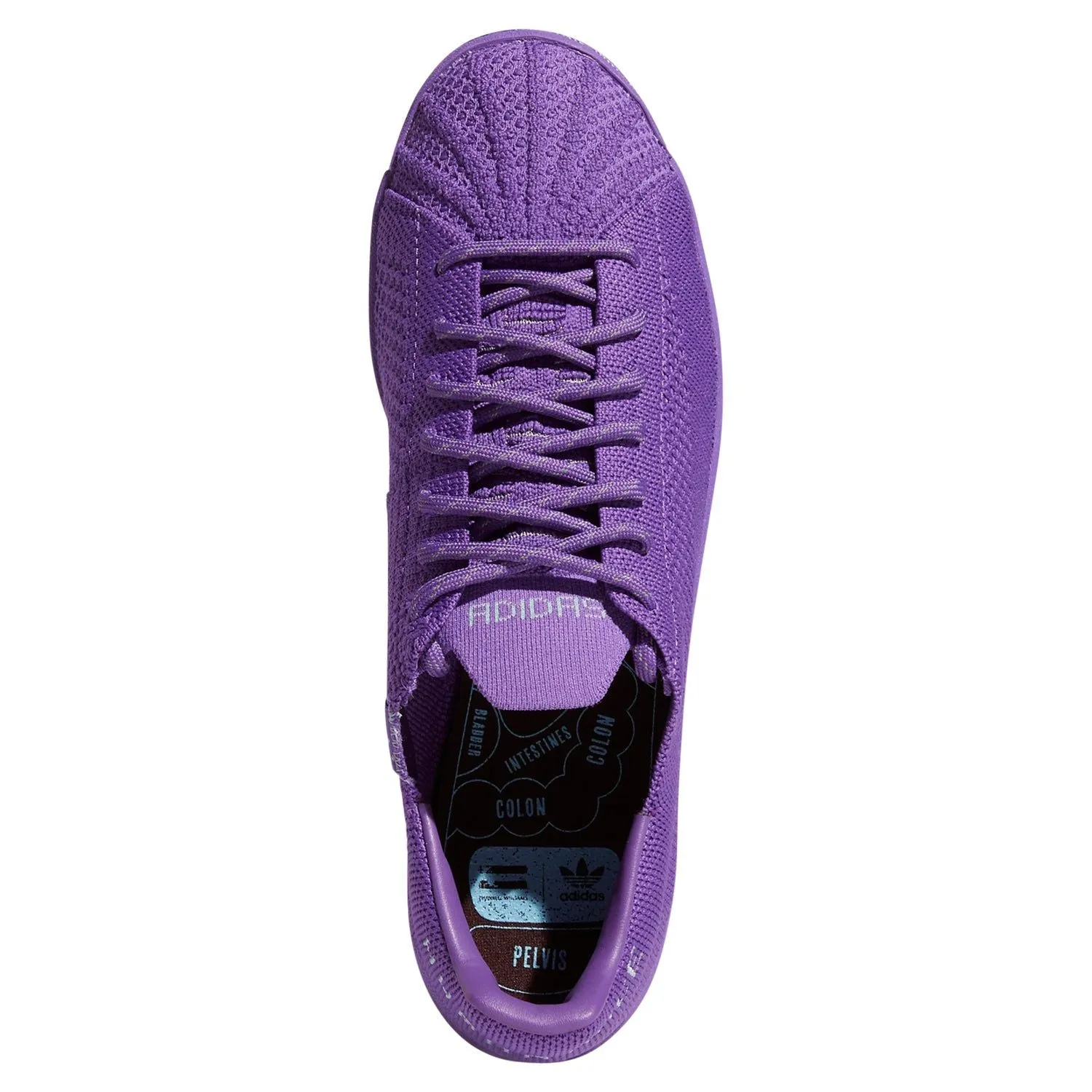 adidas Originals Pharrell Williams Superstar Primeknit Shoes - Purple