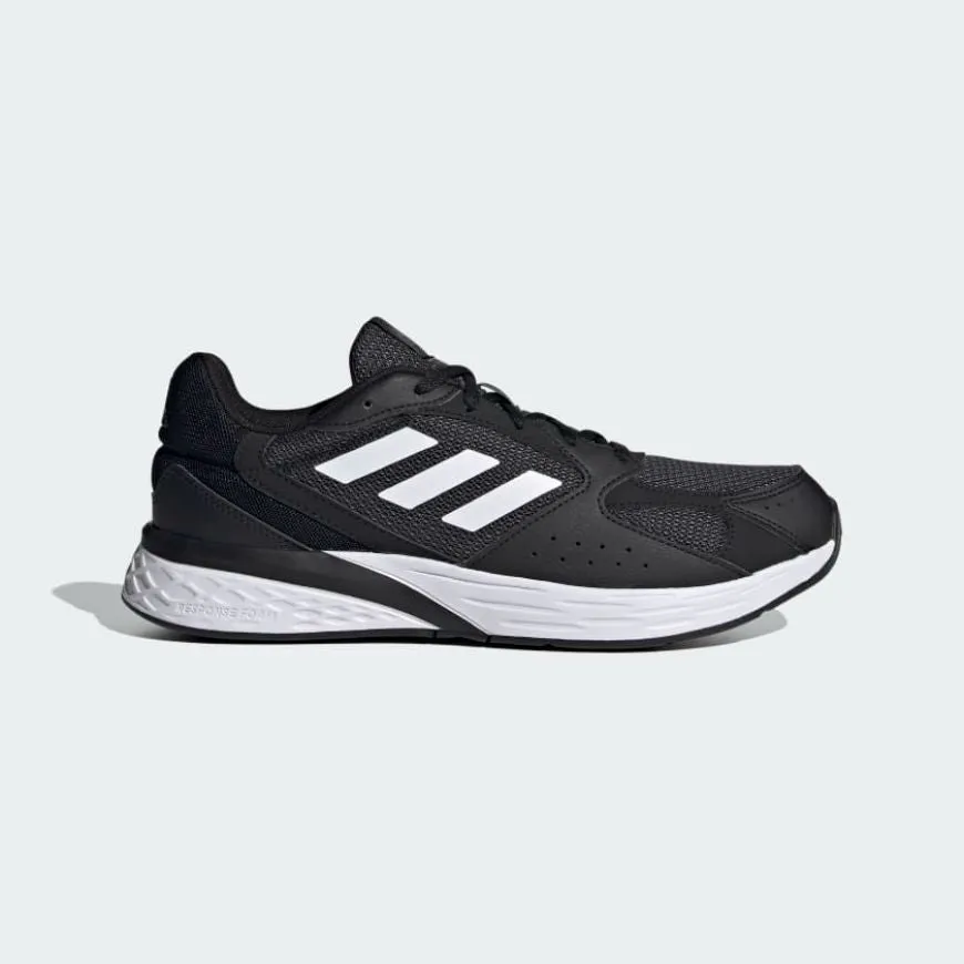 Adidas Response Men Running Shoes Black/White