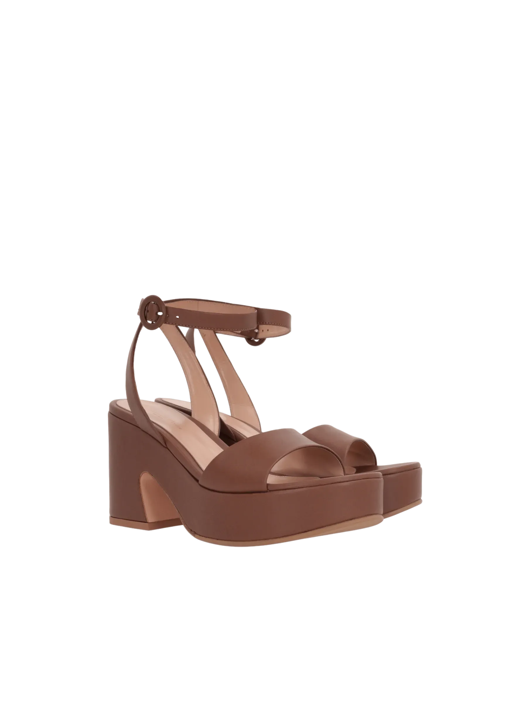 Alma Platform Leather Sandals