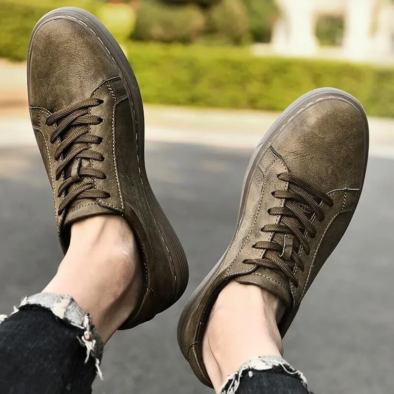 Asher Leather Sneakers