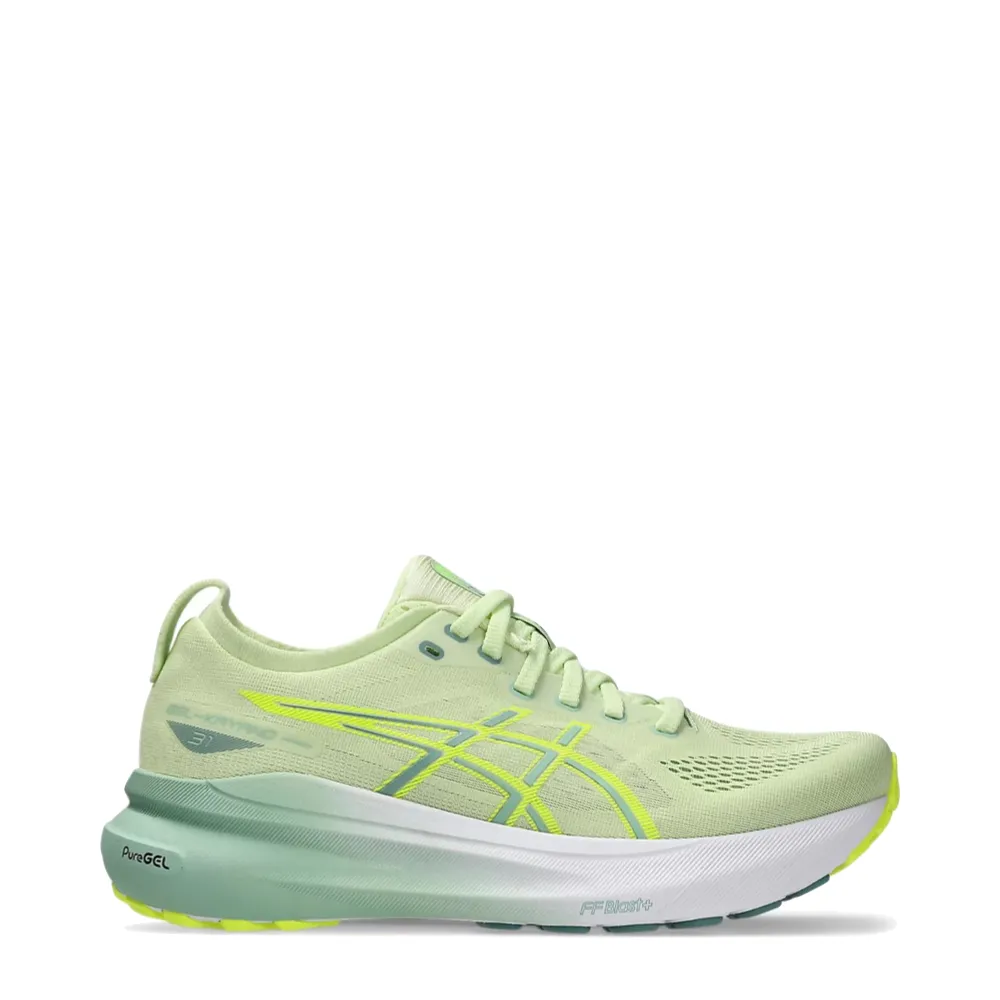 Asics Women's Gel-Kayano 31 Sneaker in Cool Matcha/Light Celadon