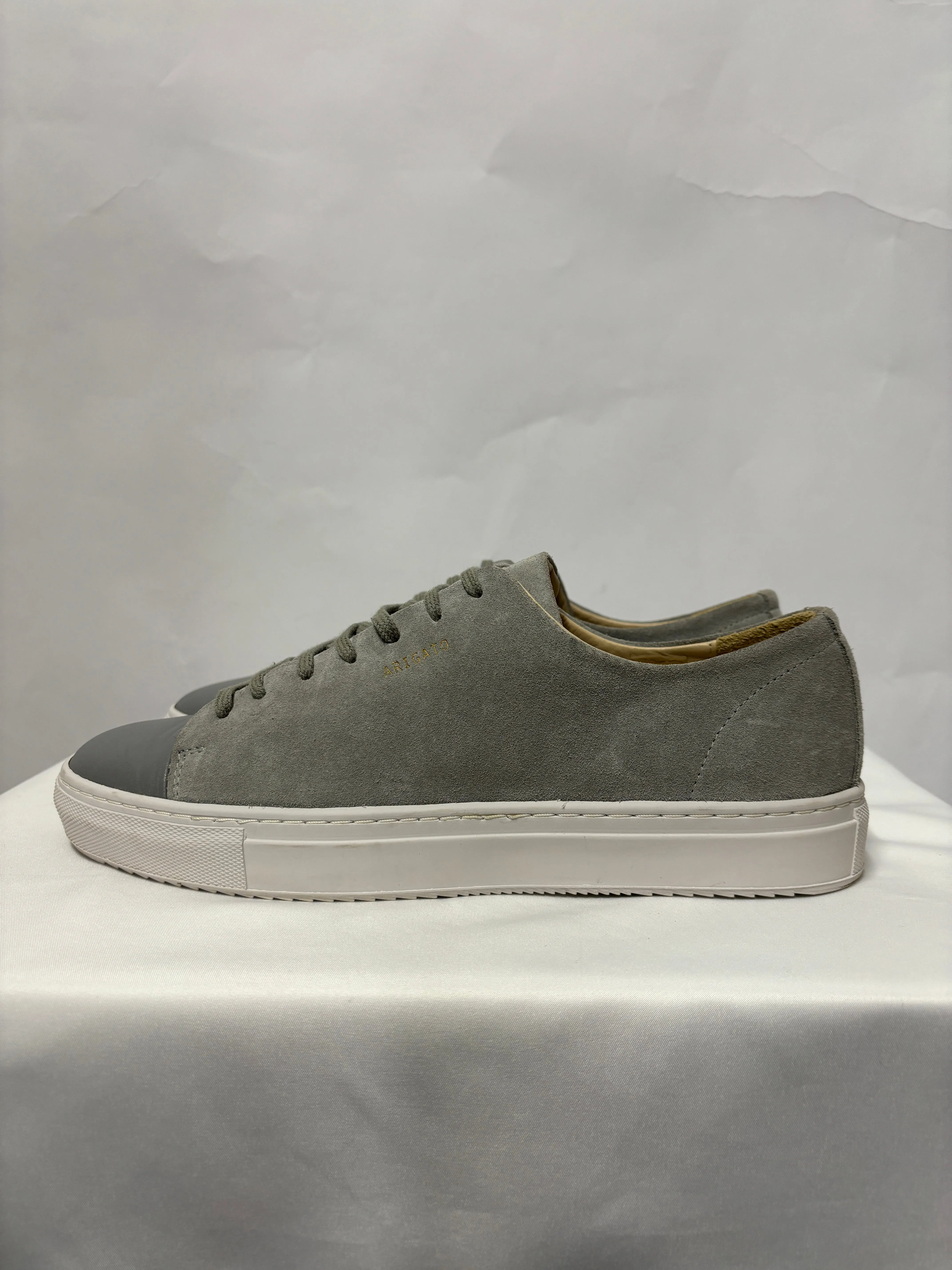 Axel Arigato Grey Suede Lace Up Trainers 41/7