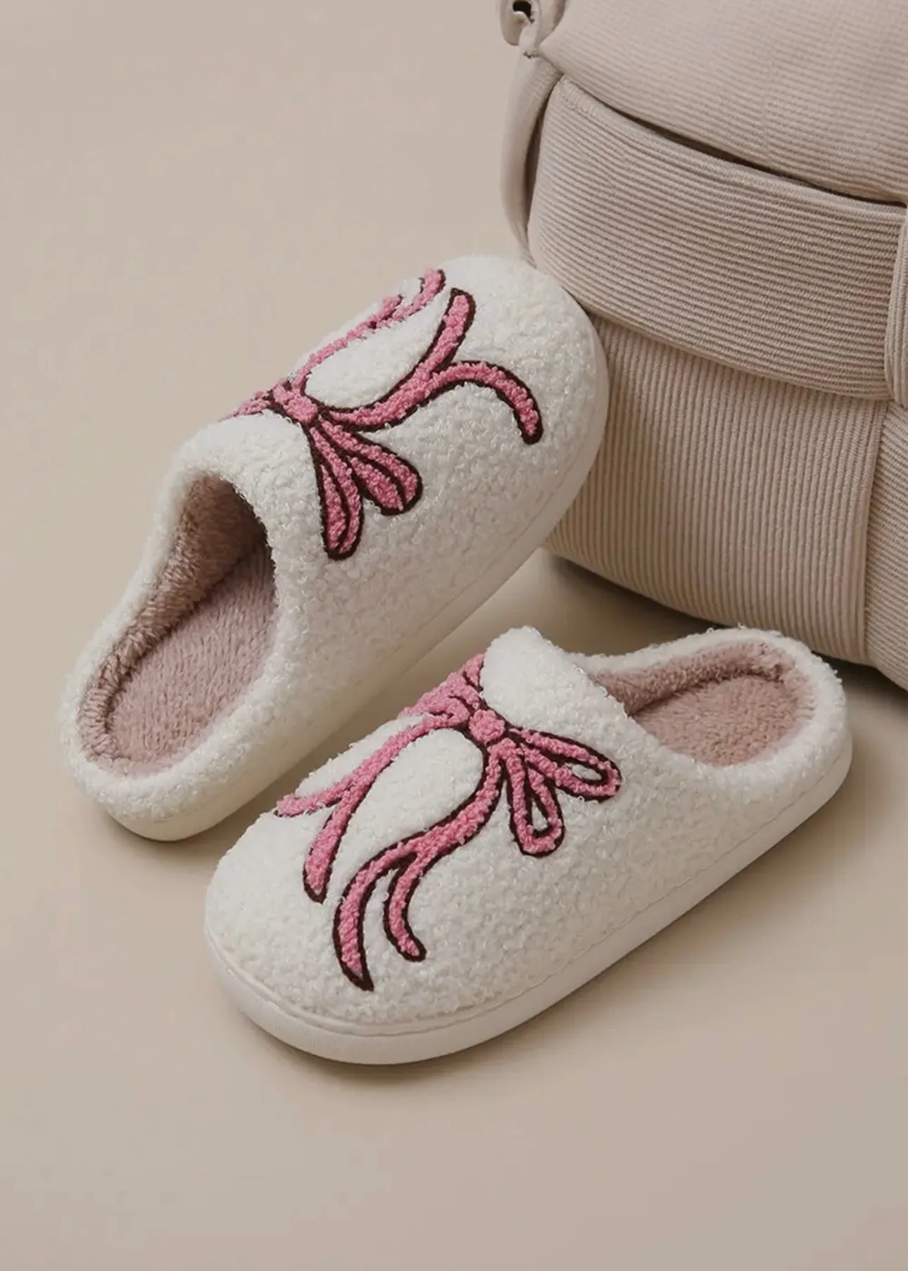 Babygirl Bow Slippers