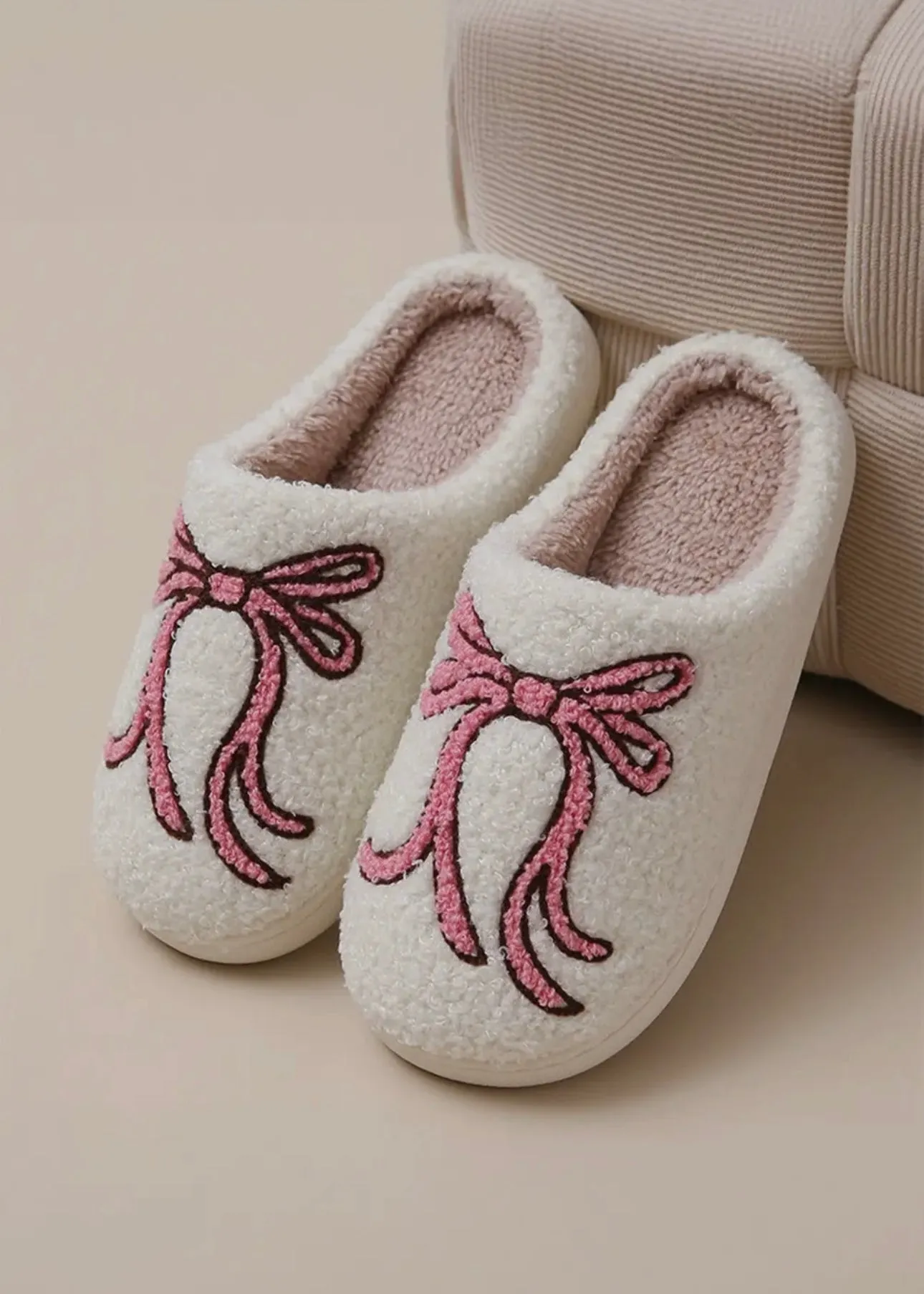 Babygirl Bow Slippers