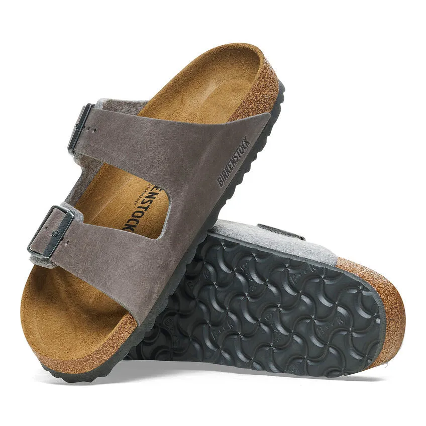 Birkenstock Arizona Natural Leather / Textile / Felt Women's