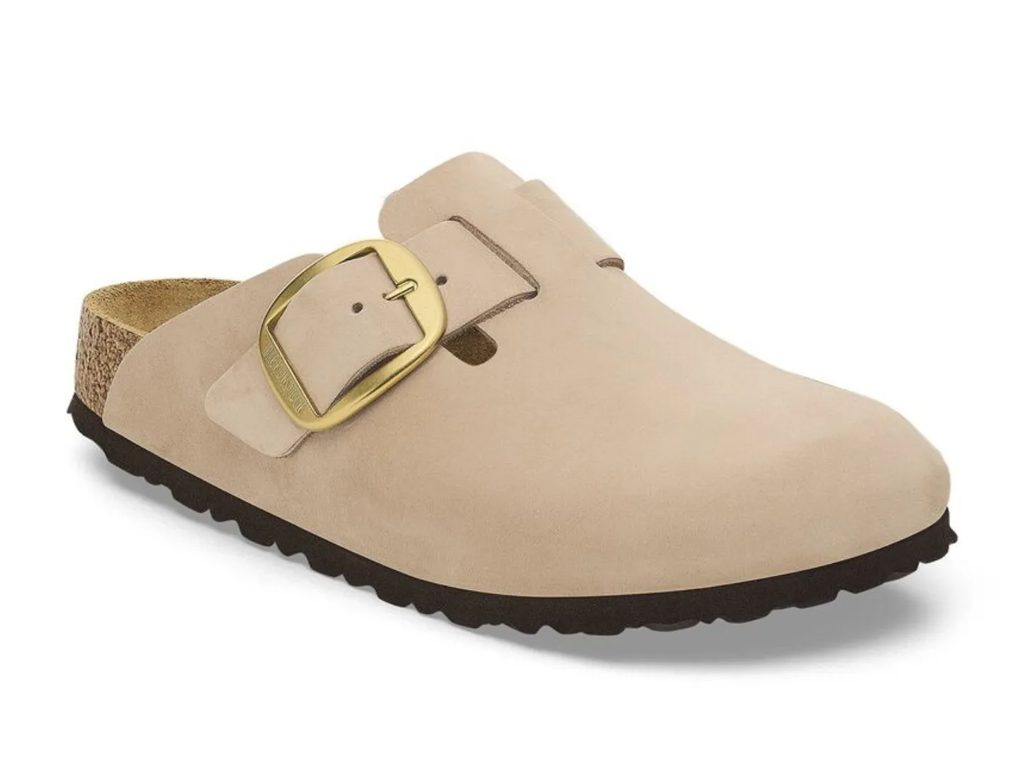 Birkenstock: Boston Big Buckle in Sandcastle