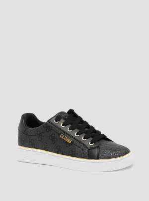 Black Logo Beckie Sneakers