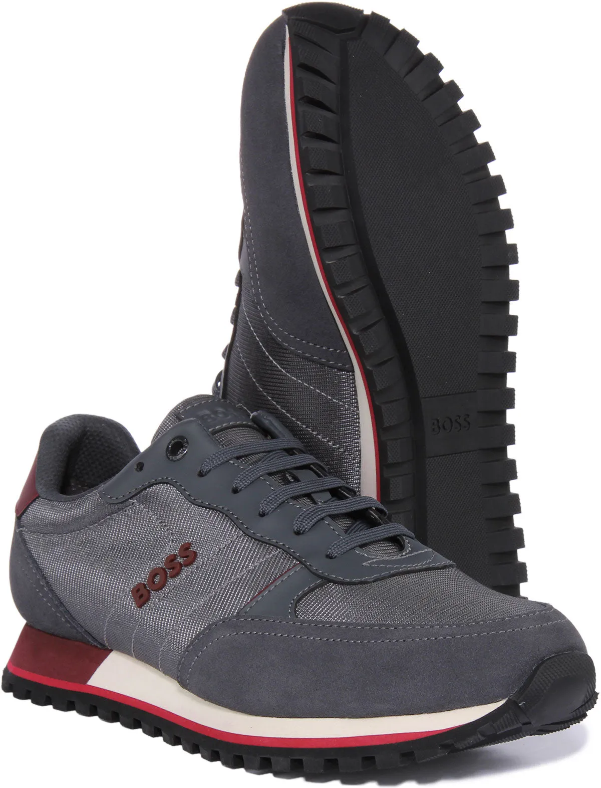 Boss Parkour L Runn In Grey For Men