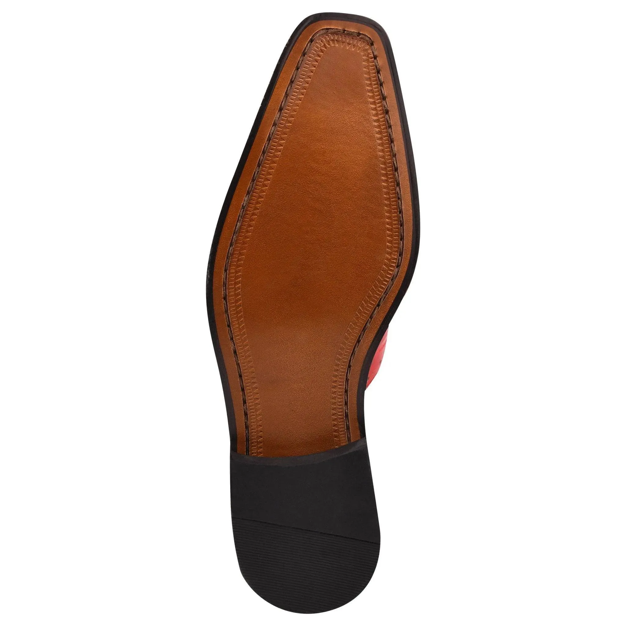 Boyka Red Bottom Leather Oxford Dress Shoes