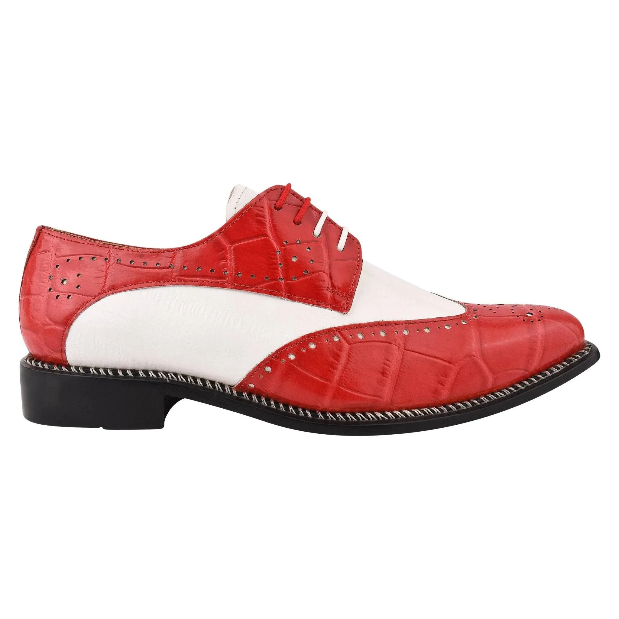 Boyka Red Bottom Leather Oxford Dress Shoes