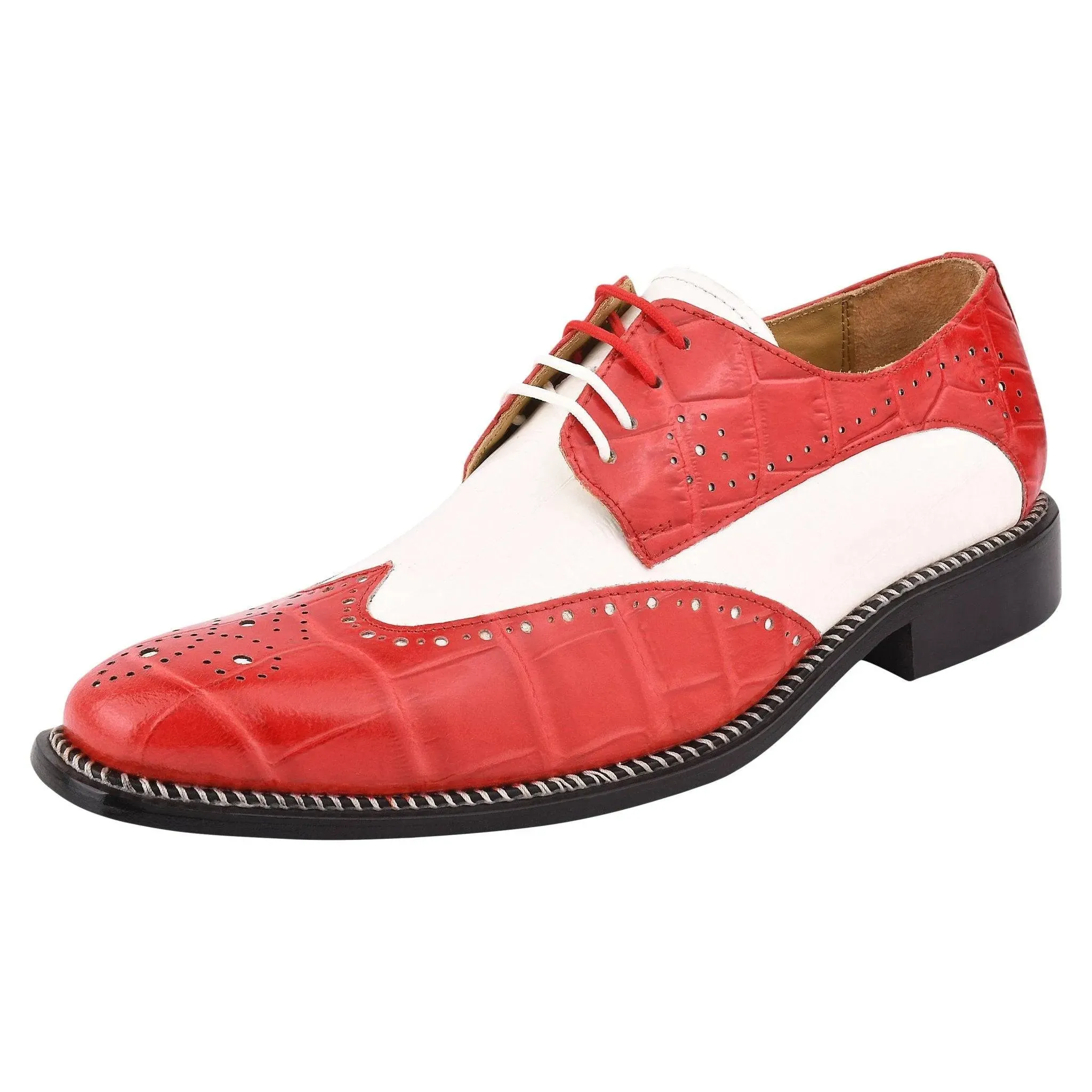 Boyka Red Bottom Leather Oxford Dress Shoes