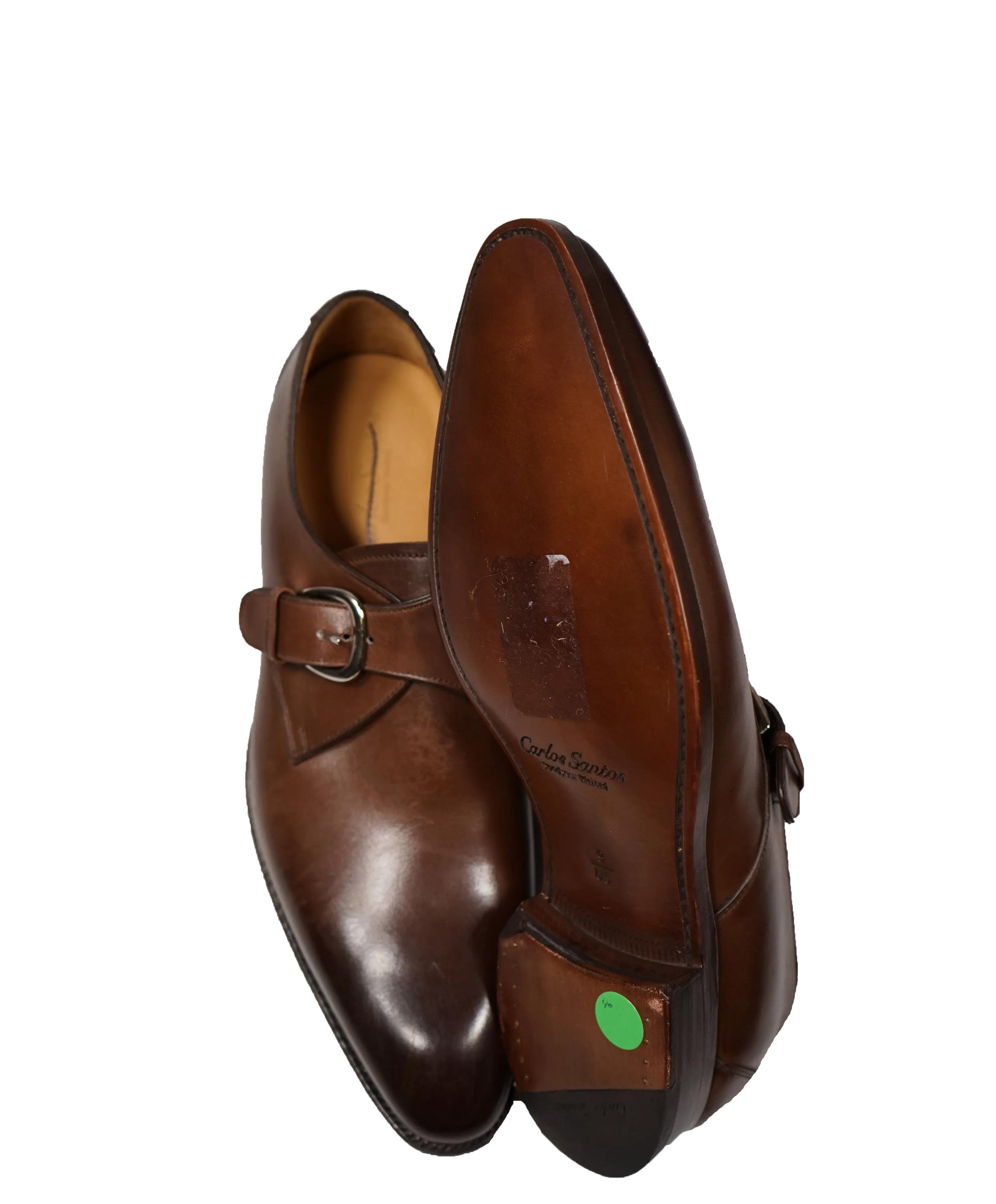 CARLOS SANTOS - Single Monk Strap “GOODYEAR WELTED” Loafer - 9