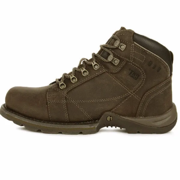 CAT Men Brown Gateway Leather Boots