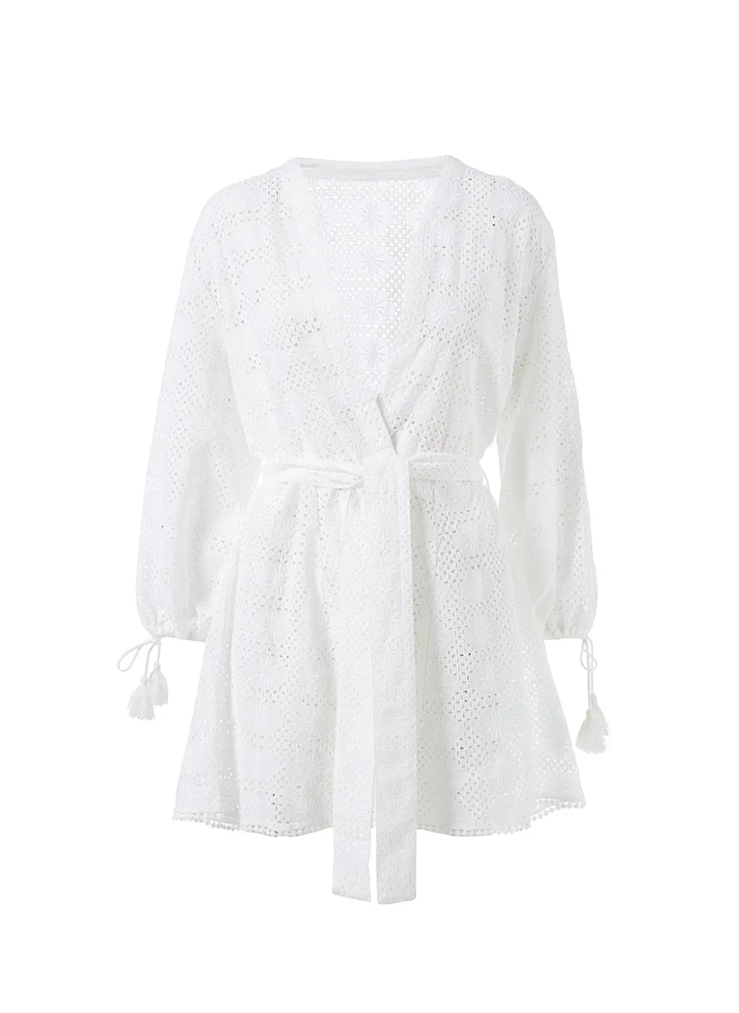 Cecily White Kaftan