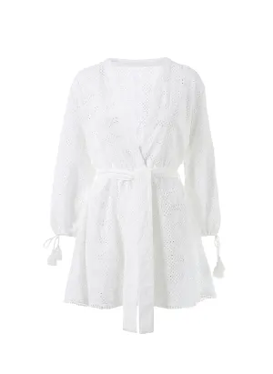 Cecily White Kaftan