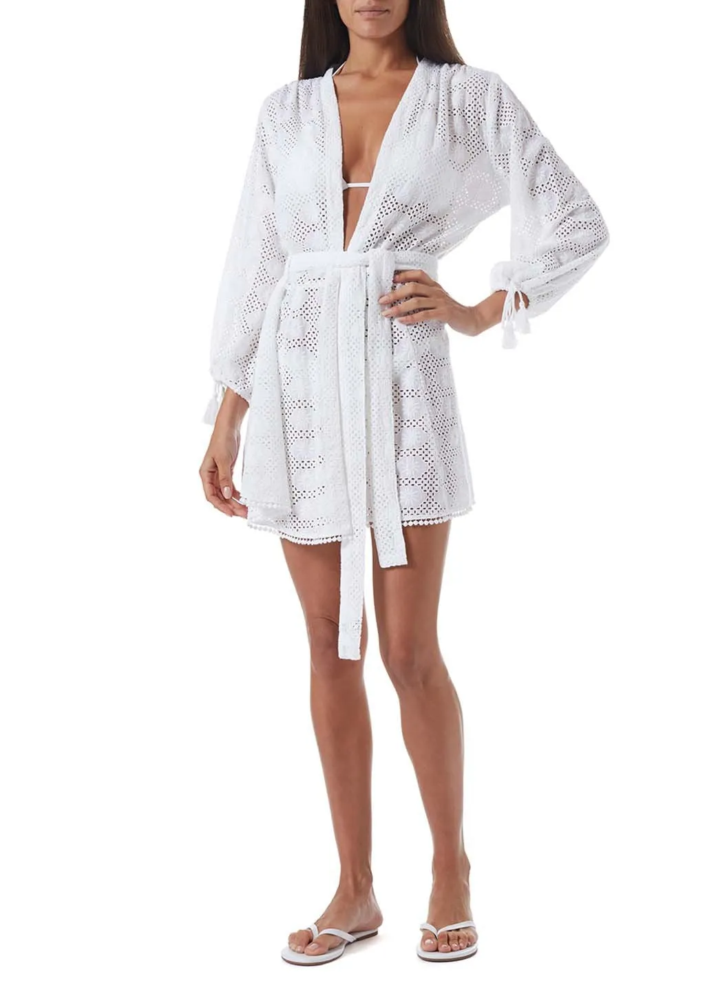 Cecily White Kaftan