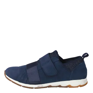 Cesky Strap Slip On Royal Navy Nubuck