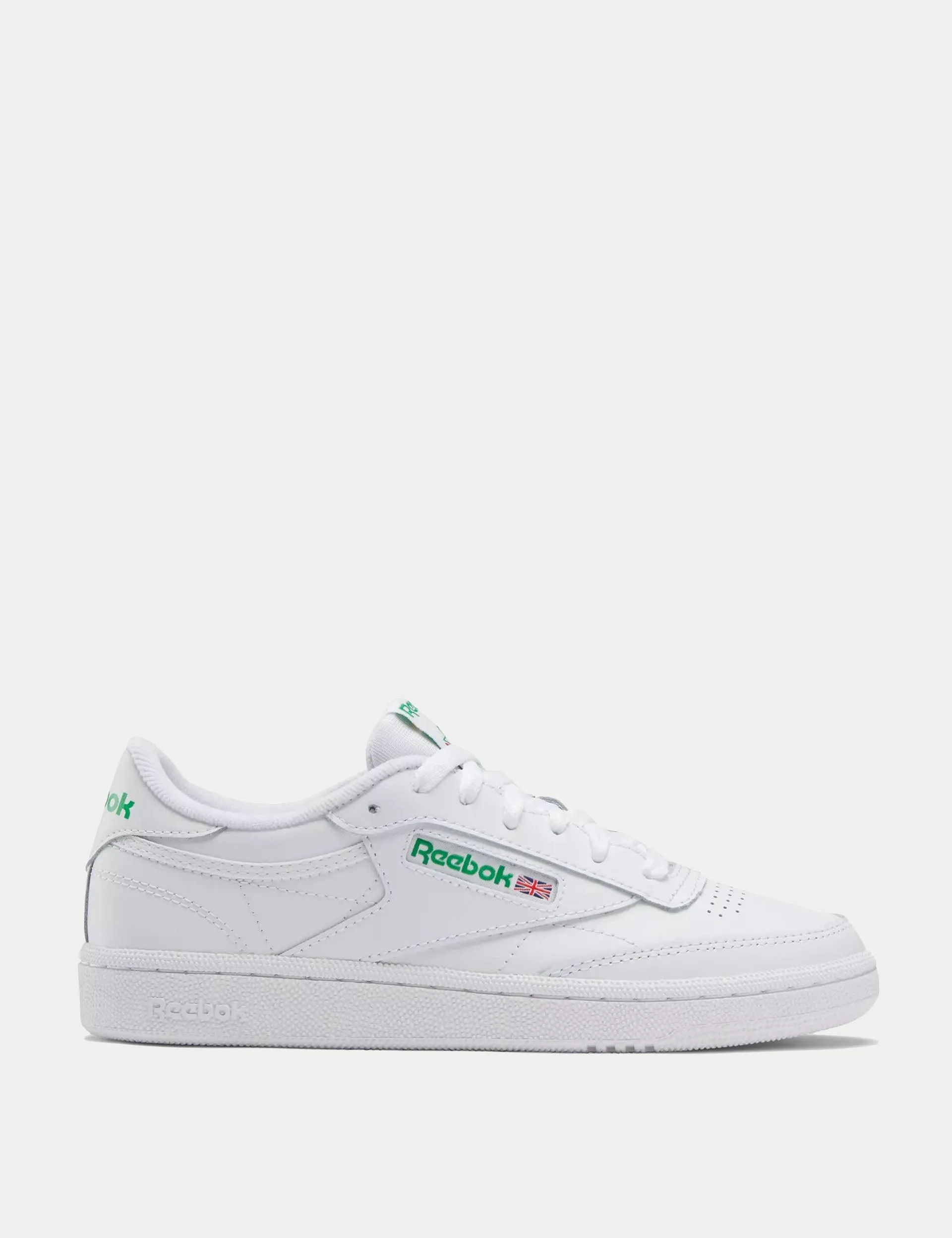 Club C 85 Shoes - Cloud White/Glen Green