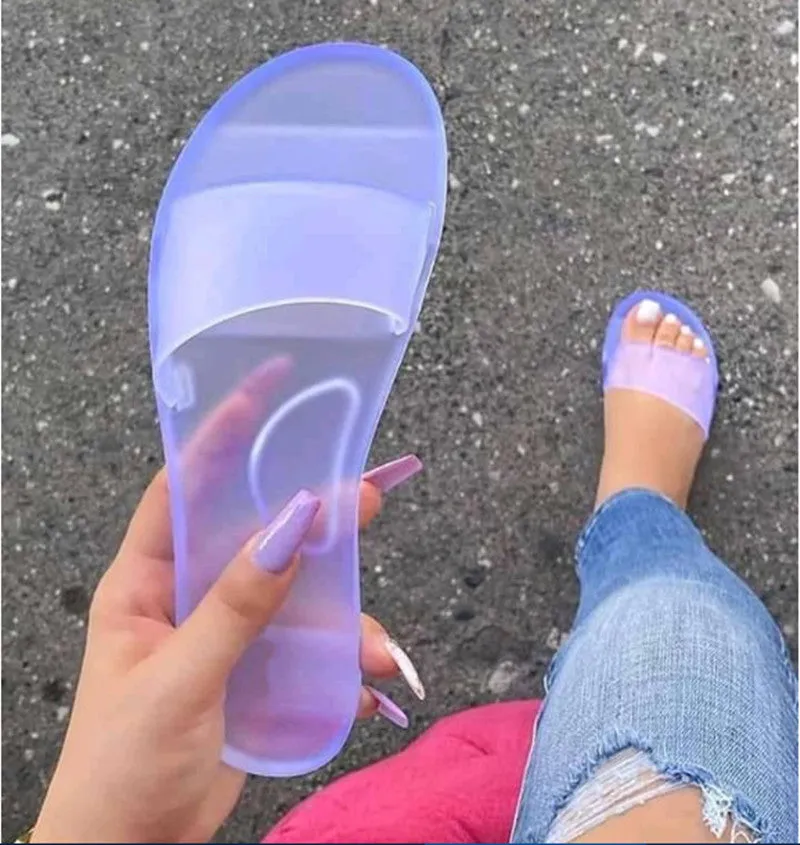 Crystal Jellybean Flats