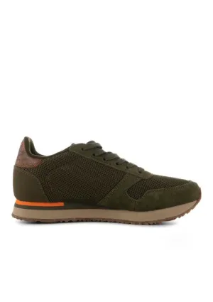 Dark Olive Ydun Icon Sneakers | WODEN