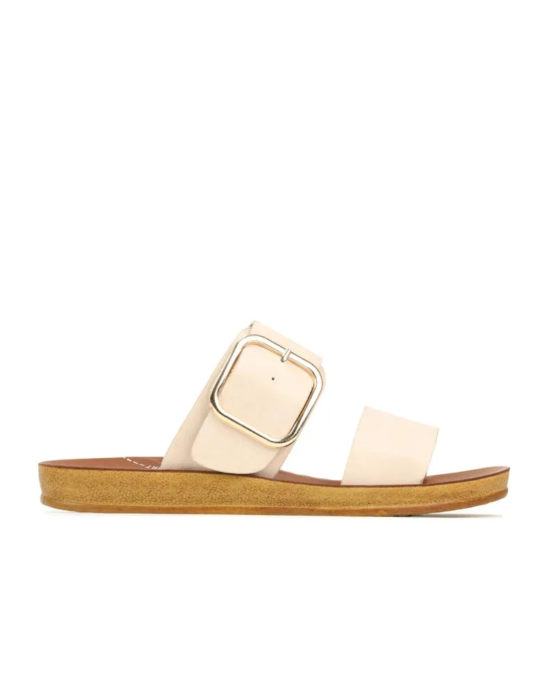 Doti Slip-on Sandals - Oats