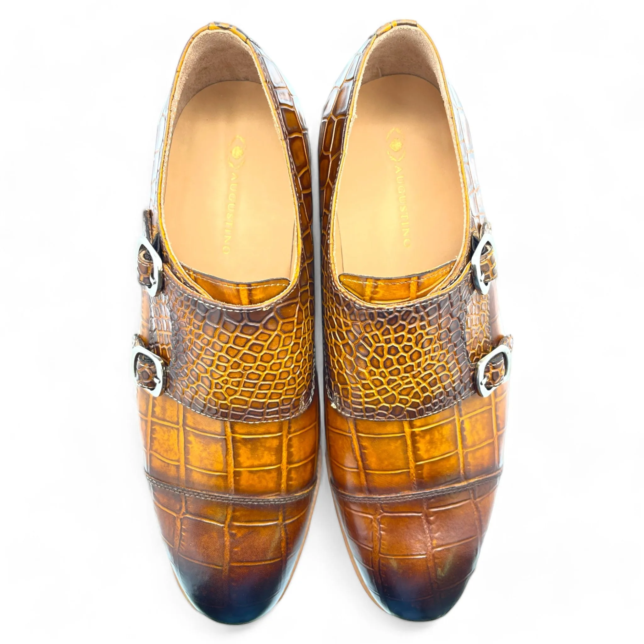 Double Monk Strap Dress Shoe