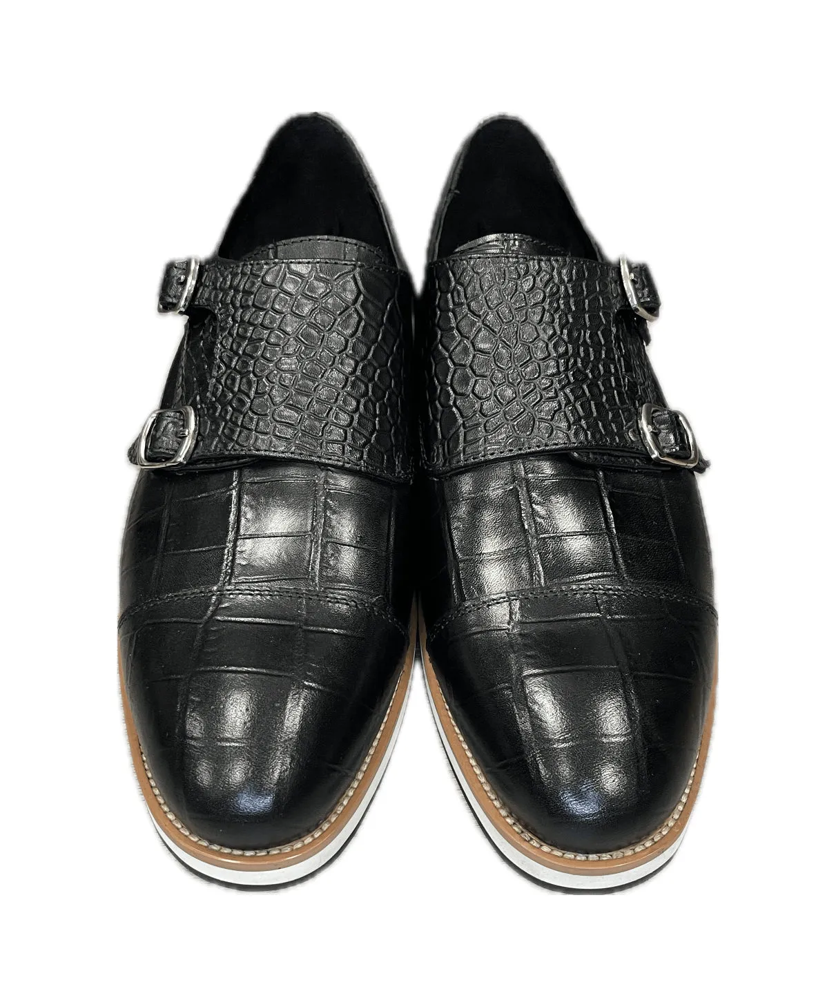 Double Monk Strap Dress Shoe