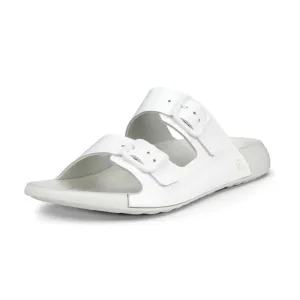 Ecco Cozmo W Bright White Women's Slides 206833 04002