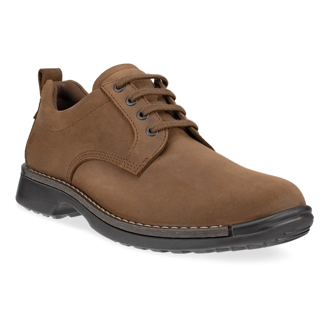 Ecco Men's Fusion Tie Plain Toe - Cocoa Brown