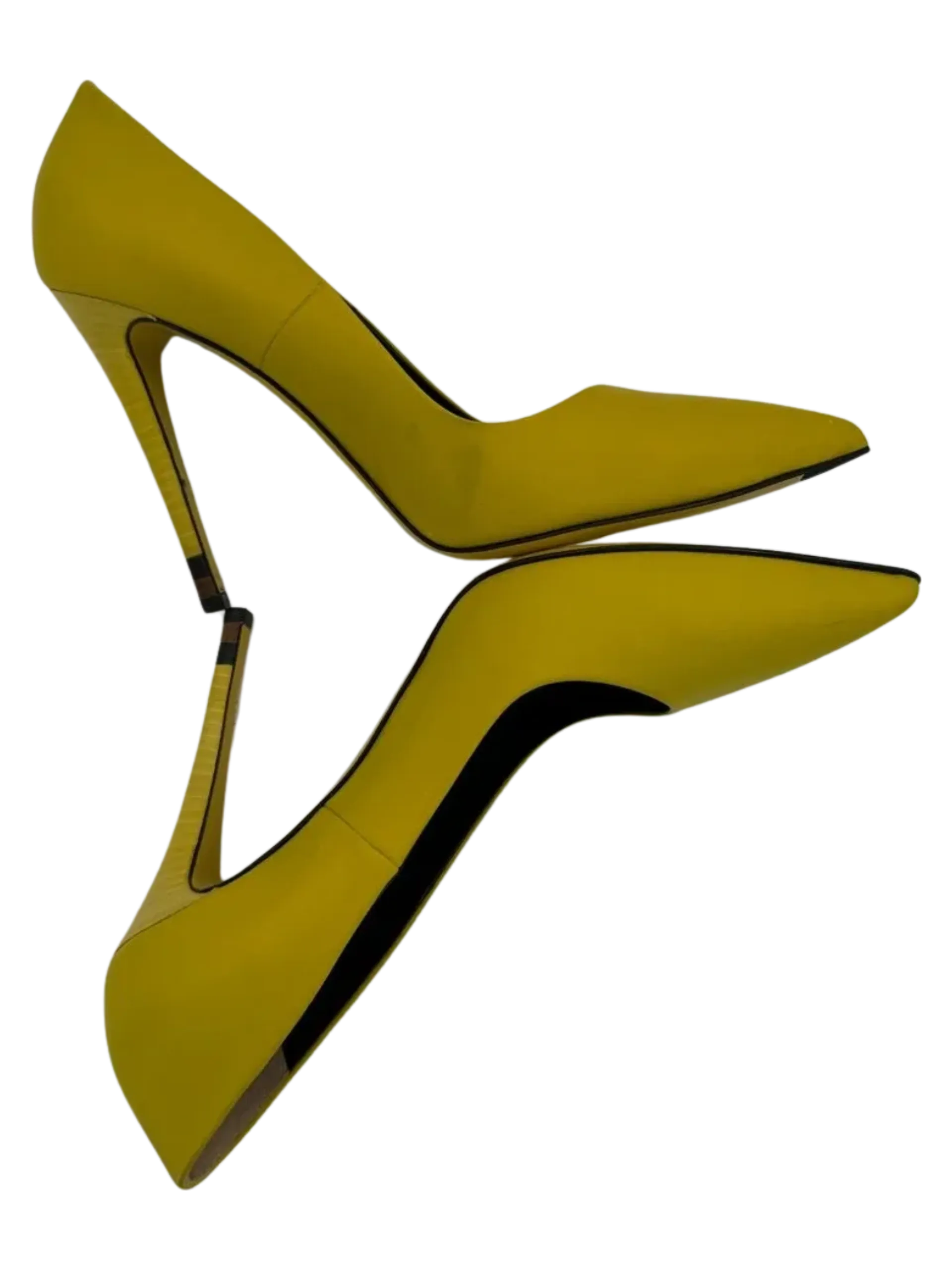 Fendi Anne Neon Point-Toe Pump