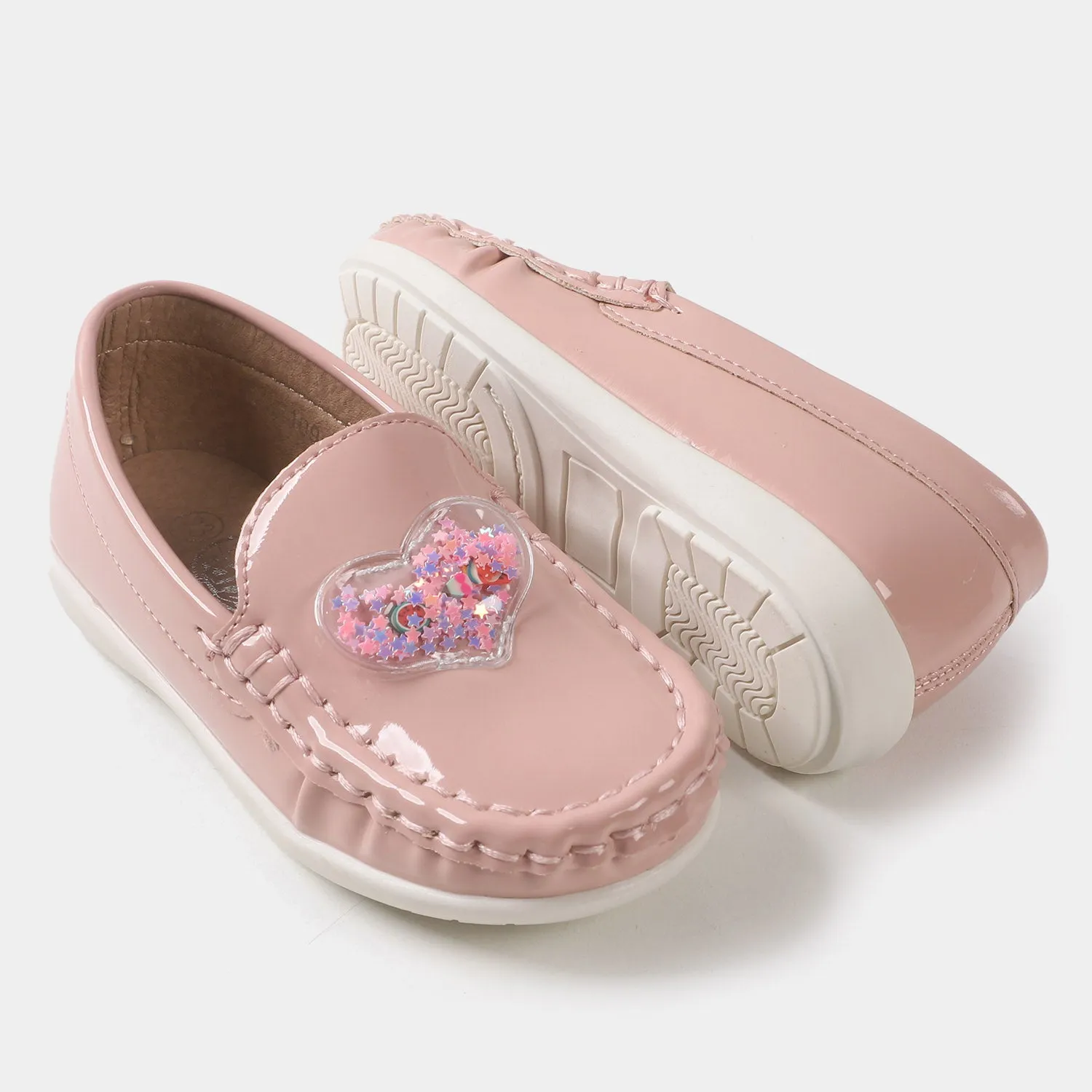 Girls Loafers 202109-2 - Pink