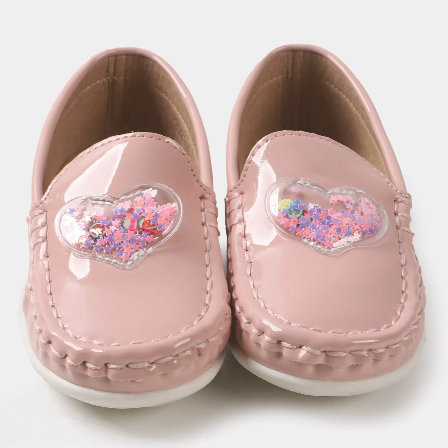 Girls Loafers 202109-2 - Pink