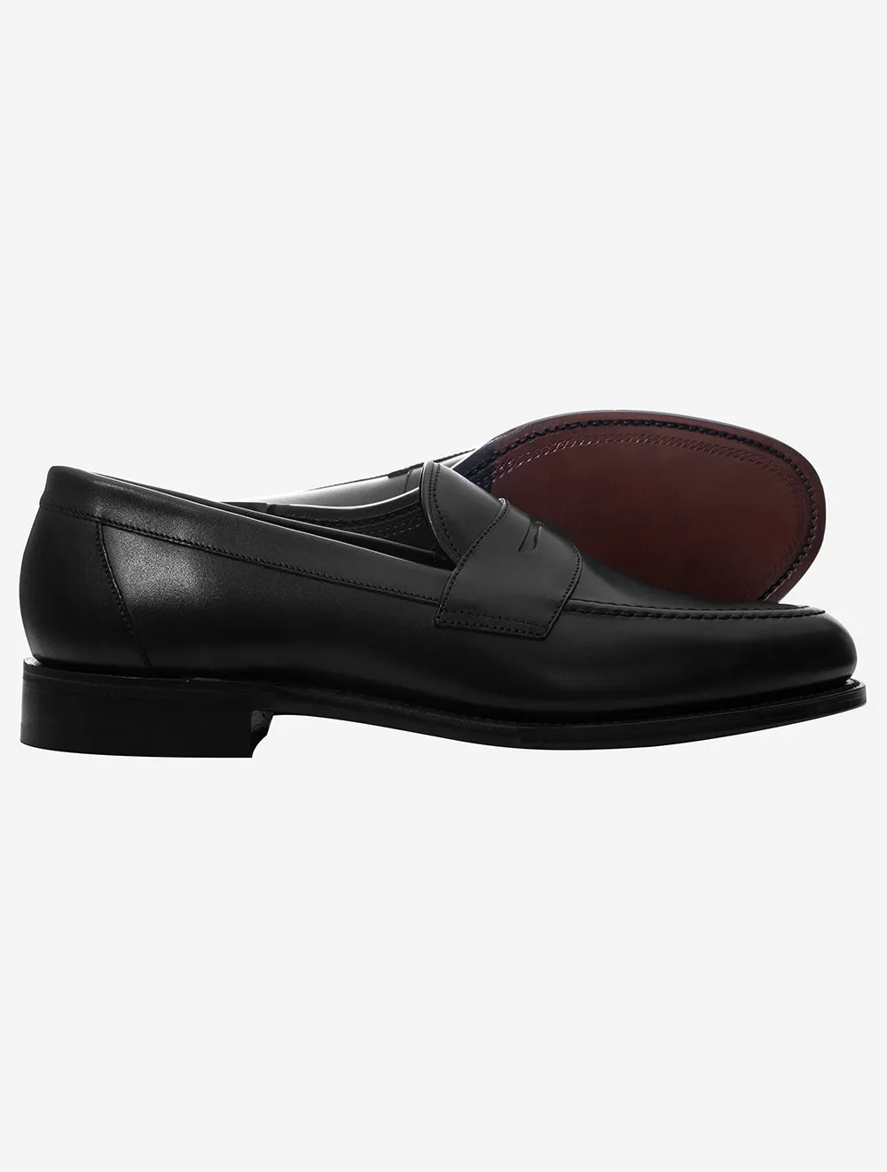 Goodyear Welted Loafers Black