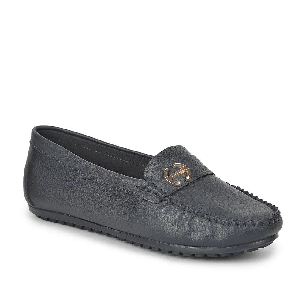 Healers Casual Blue Loafers For Women GI-SD-301 By Liberty