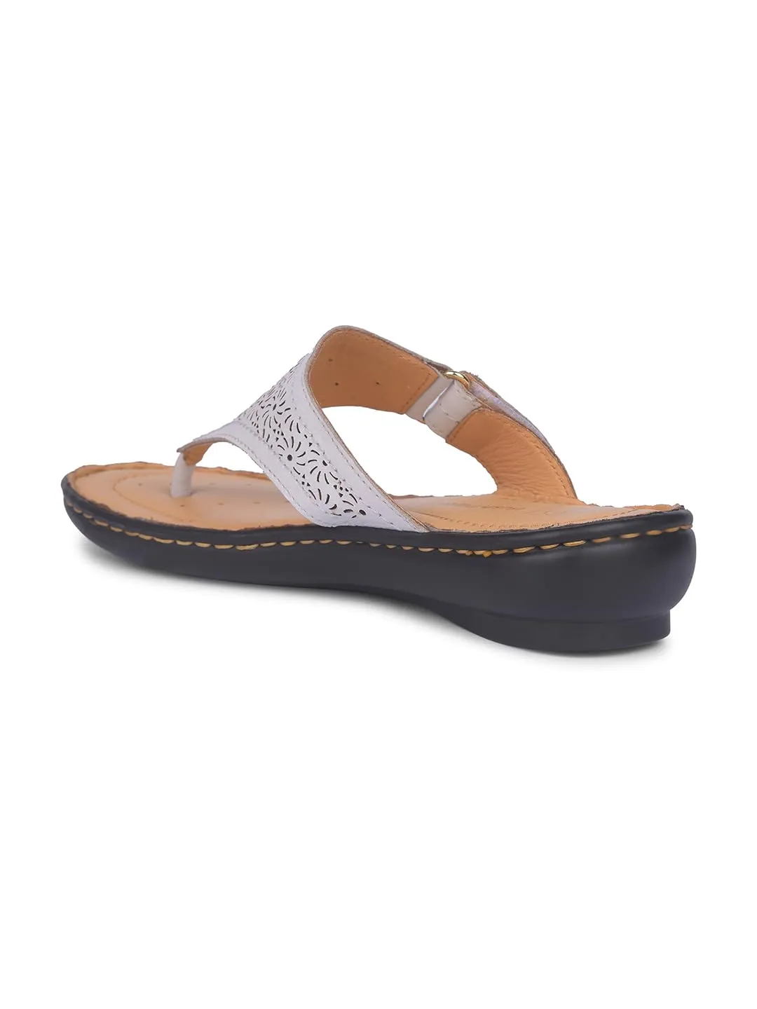 HUSH PUPPIES Women's Hilton Sandal Silver White