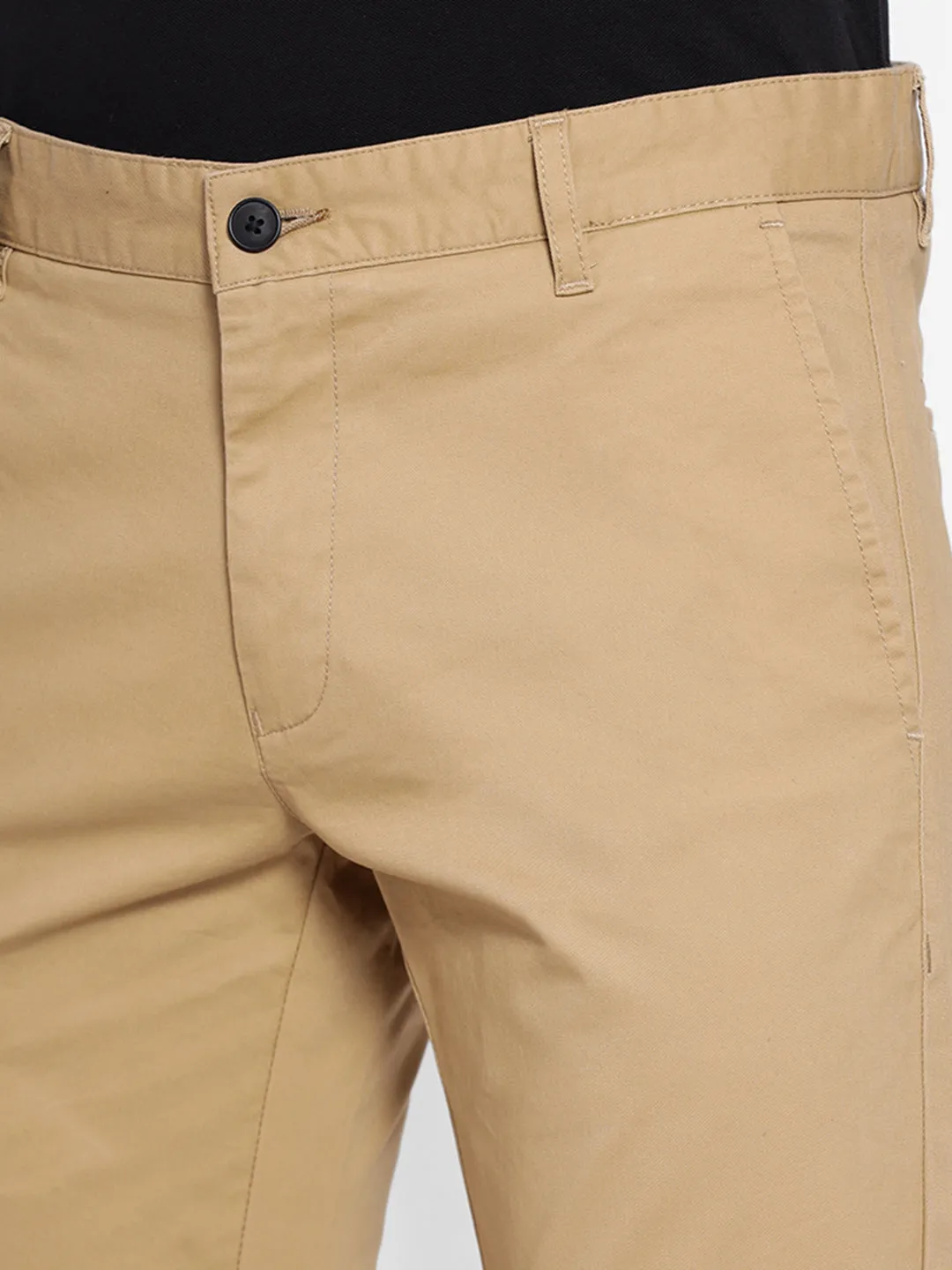 JUMP USA Men Premium Cotton Slim Fit Sustainable Chinos