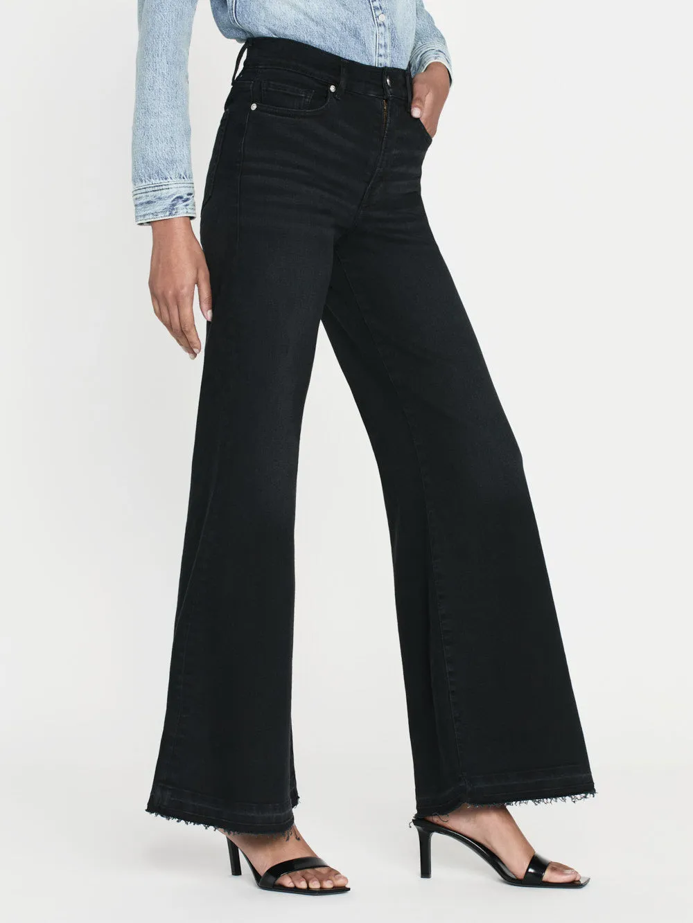 Le Palazzo Crop Released Hem -- Blackthorn