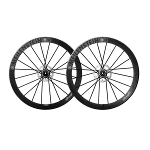 Lightweight Meilenstein 24D Disc Tubular Wheels - Schwarz Edition