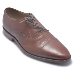 Men Brown Classic Genuine Leather Shoes with Laces