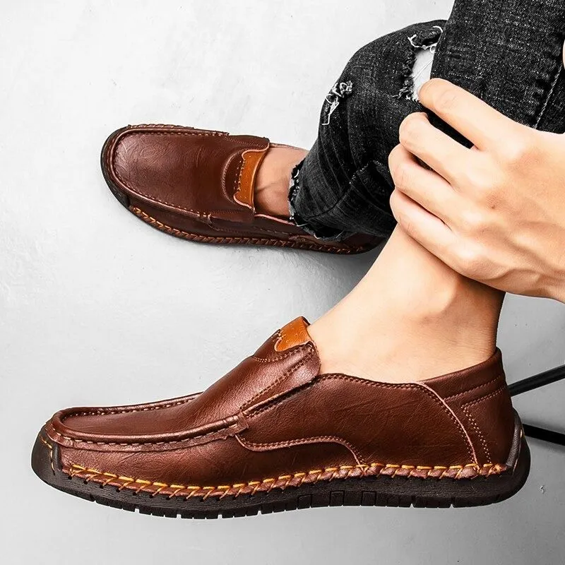 Men's Leather Handmade Casual Shoes