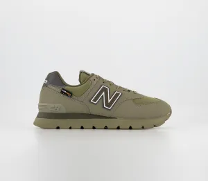 Mens New Balance 574 Apollo Grey Trainers