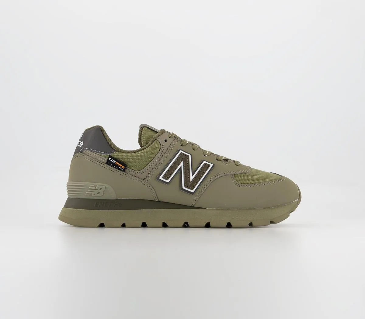 Mens New Balance 574 Apollo Grey Trainers