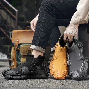 Men's Rugged High-Top Utility Fashion Shoes