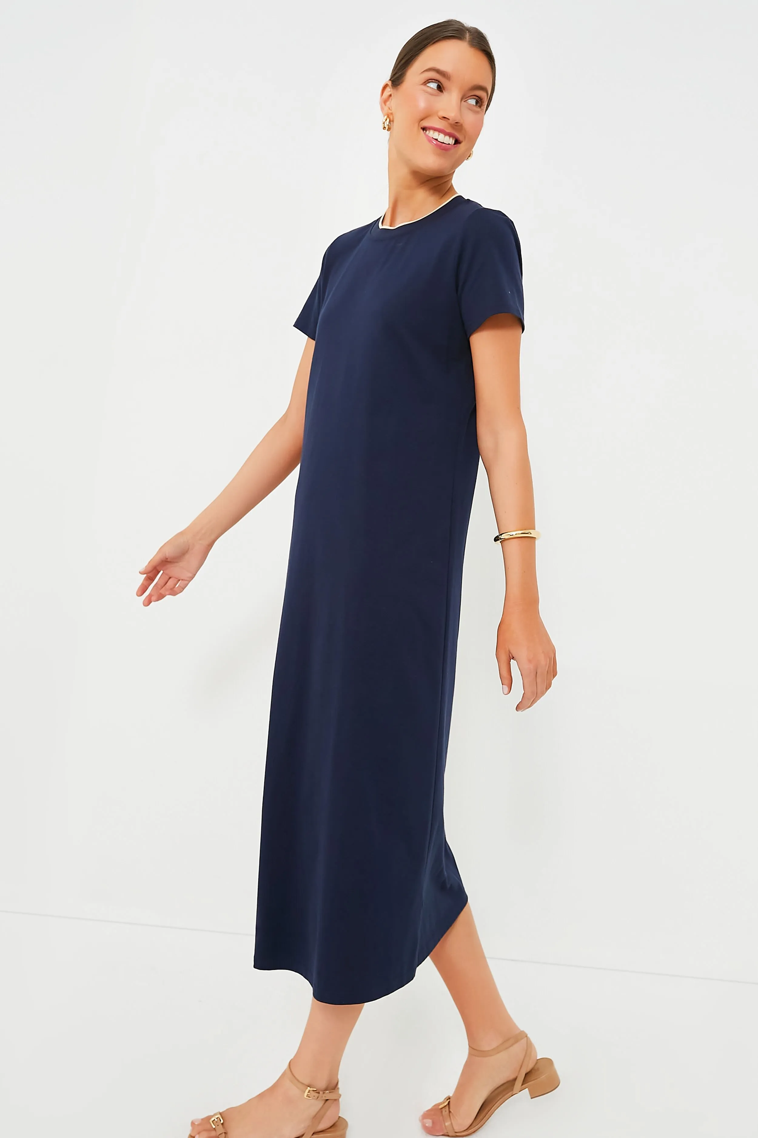 Navy Colbie Maxi Dress