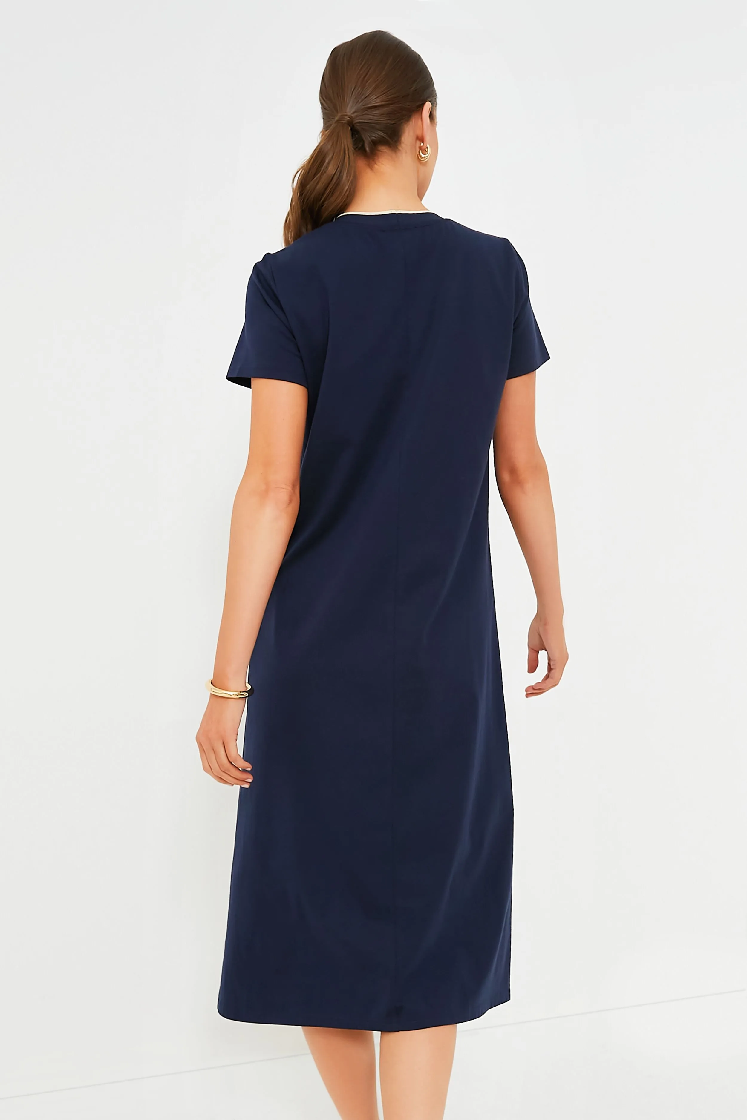 Navy Colbie Maxi Dress