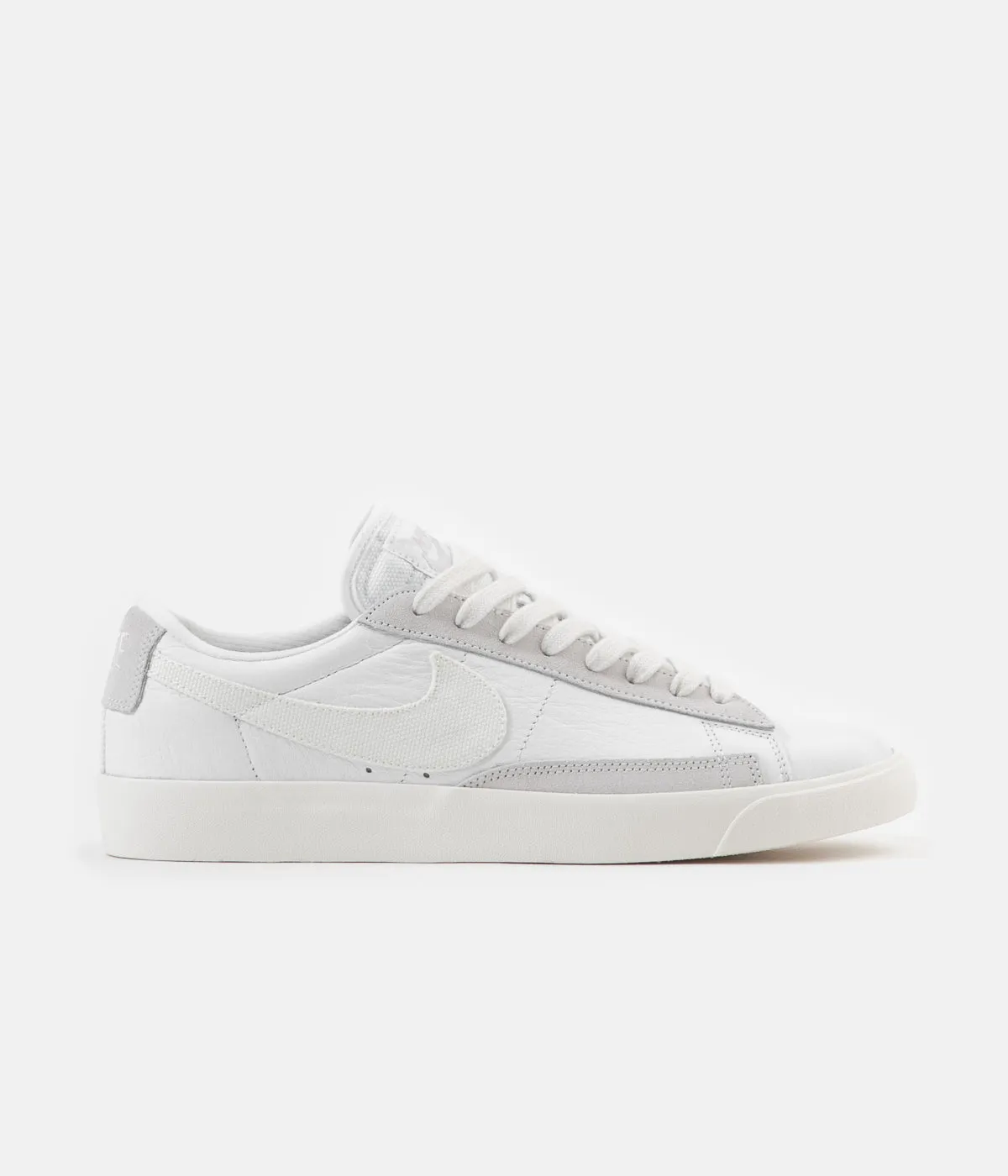 Nike Blazer Low Leather Shoes - White / Sail - Platinum Tint