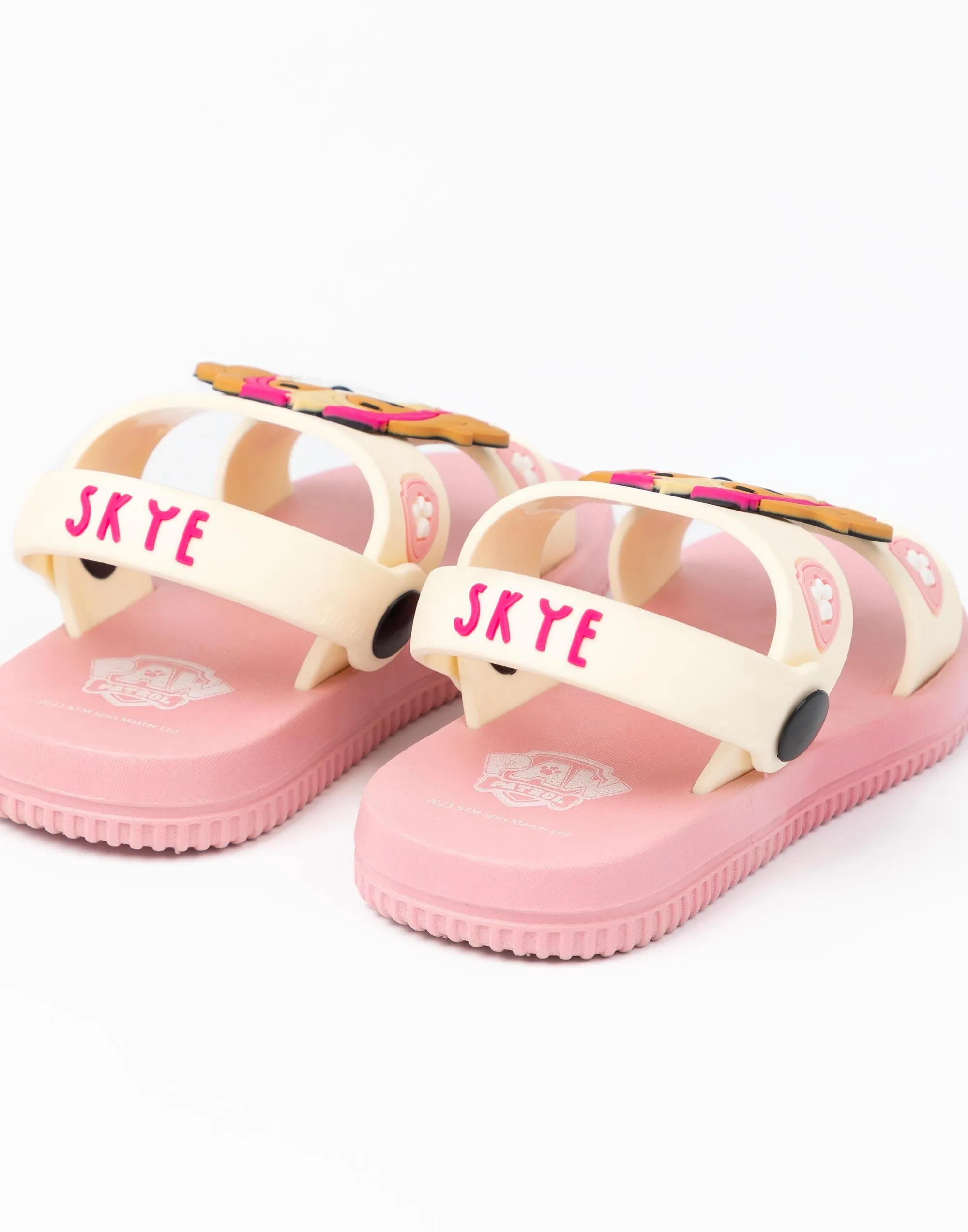 PAW Patrol Girls Pink Skye Summer Slider Sandals