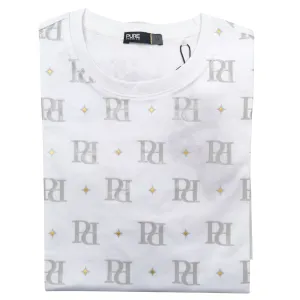 Pure Premium Logo Spika White T-Shirt