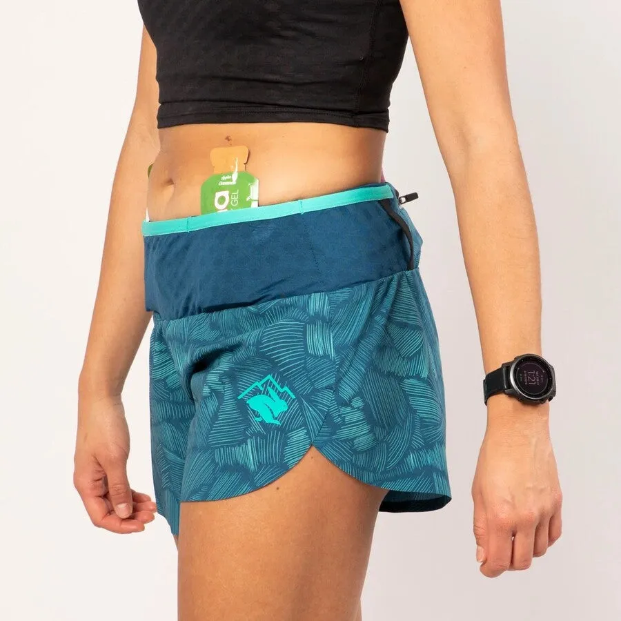 rabbit Smashems 4" Short | Gibraltar Sea | Womens